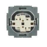 FUTURE Gniazdo wyrównania potencjałów (męskie)  aluminiowo srebrny