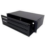 Panel 19'' 3U z frontem 72xSC simplex/LC duplex/E2000, light version Partners P3-S720000-LV C&C