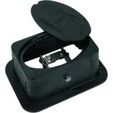 Studzienka probiercza UF z zaciskiem, żeliwo, lakier czarny