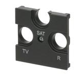 POKRYWA RTV/SAT 2M -ZENIT-ANTRACYT 2CLA225200N1801 ABB