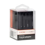 GOworld uniwersalny adapter podróżny do ponad 200 krajów świata, 100-240V, 8A TA-1 ORNO