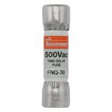 BUSS MIDGET FUSE 1A 600VAC zwłoczna 10,3 x 38,1mm FNQ-1 EATON