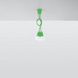 Sollux Lampa wisząca DIEGO 3 zielony SL.0582