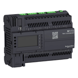 Modicon M172, Sterownik PLC HVAC, 8 DI, 6 AI, 8 DO, 4 AO, wyświetlacz, CAN, RS485, USB mini B