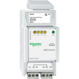 Schneider Electric KNX wejście binarne REG-K 4x 10 V 2 mA jasnoszary