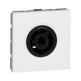 Mosaic Gniazdo Speakon - 2 Moduły Białe 4 Styki 078760 LEGRAND