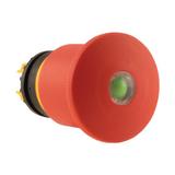 M22-PV45P-MPI Przycisk zatrzymania awaryjnego 45mm odblokowanie owywany przez przekręcenie z sygaliz