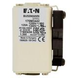 FUSE 125A 1250V 1*BKN/80 AR CU Wkładka szybka 125A AC 1250V rozmiar 1 45x59x81 mm aR 170M3442 EATON