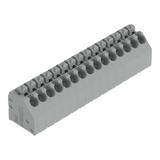 listwa zaciskowa do pł. drukowanych 15-bieg. szara raster 3,5 mm /20szt./ WAGO