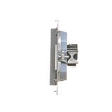 Simon 55 Gniazdo komputerowe RJ45 kategoria 5e + telefoniczne RJ12 Grafitowy mat T5F.01/116 KONTAKT