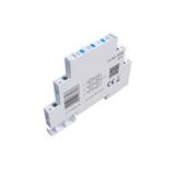 Lampka kontrolna zasilania z zabezpieczeniem 1/3S 3xLED NIEBIESKA LK-BZ-703B F&F