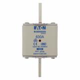 NH FUSE 630A 400V 3 GG/GL SIZE 3 Wkładka NH3 630A 400V GL/GG podwójny wskaźnik 630NHG3B-400 EATON