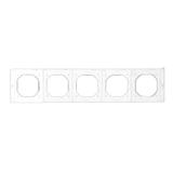 Simon Basic Neos Zestaw uszczelek do ramki 5-krotnej NEOS *Bryzgoszczelność IP44 tylko z gniazdami w