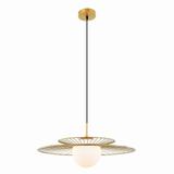 ITALUX lampa wisząca Sarah E27 40W 220-240V IP20 kolor - złoty