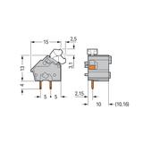 modularna złączka do płytek drukowanych /100szt./ WAGO