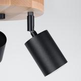 Sollux Plafon VERDO 3P czarny SL.1292