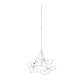 Maszt odgr. wolnostojący na trójnogu h=7m fi 33,7/18/16/10 podst. 3x80kg