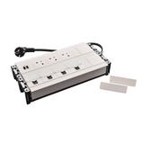 INCARA: MULTILINK - 3X2P+Z / USB A+C / 4XRJ45 - 2,0 M-BIAŁY, Legrand