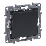 NILOE SELECTION - PRZYCISK POJEDYNCZY 6 A ANTRACYT, Legrand