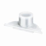 OCEAN Złączka do wprowadzania przewodów Do rurki o średnicy 20 mm bez gwintu  IP 44 biały alpejski