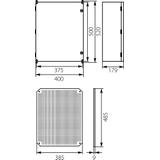 Obudowa 500x400x179mm IP65 z płytą montażową UNIbox Uni-43.2 OPATÓWEK