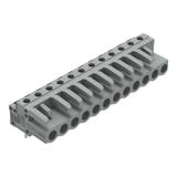 MCS-MIDI Classic gniazdo kątowe 12-bieg. szare raster 5 mm /25szt./ WAGO
