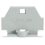 ścianka końcowa z mocowaniem śrubowym