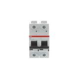 S802N-C25 Wyłącznik nadprądowy 36kA 2P C25A 2CCS892001R0254 ABB