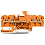 TOPJOBS złączka rozłączalna 2,5 mm2 pomarańczowa