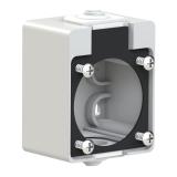 PUSZKA DO GNIAZDO 1040-0 i 1050-0  Szara  IP54