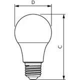 Żarówka LED PILA 8W=60W 806lm 2700K barwa ciepła LED 60W A60 E27 WW FR 1CT/6 Plastik matowy PHILIPS