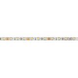 TAŚMA FLASH 3528, 300 LED CIEPŁY BIAŁY, 24W BEZ ŻELU 8MM, ROLKA 5M
