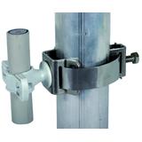 Wspornik do przewodu HVI 23 mm z obejmą taśmową, K-stal nierdzewna NIRO