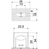 3050, UCHWYTY DOCISK.6-16 SZ.M6