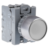 PRZYCISK KRYTY PODŚW BIAŁY 1ZW 1ROZ PIERŚCIEŃ CZARNY "START"