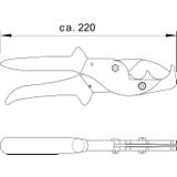 SQ 1632, NOŻYCE DO CIĘCIA QUICK-K 16-32