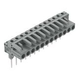 MCS-MIDI Classic gniazdo kątowe 12-bieg. szare raster 5 mm /25szt./ WAGO