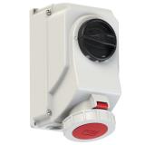 GNIAZDO Z WYŁĄCZNIKIEM 0-1 DUŻE BLOKADA MECHANICZNA 32A 400V 3P+Z+N IP67 75252-6 PCE