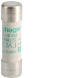 Wkładka bezpiecznikowa cylindryczna CH-14 14x51mm aM 2A 500VAC LF402M HAGER