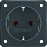 BERKER Integro Flow Gniazdo SCHUKO antracyt 947782505 HAGER