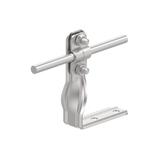 AN-08R/OH/-N Uchwyt kątowy skręcony H=10cm Z-śruba /OH/