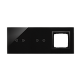 Simon 54 TOUCH WMDZ-01127S-075 Panel dotykowy S54 Touch, 3 moduły, 2 pola dotykowe poziome + 2 pola DSTR3220/75 KONTAKT