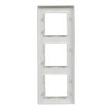 Niloe Step Ramka Potrójna 3X- Kolor Stalowy 863493 LEGRAND
