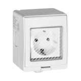 Gniazdo natynkowe IP55 Tuya Smart Wi-Fi, Schuko