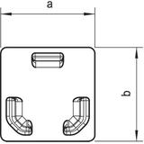 KOŃCÓWKA KAN.WDK 15X15 B.