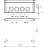 T 160 KL, Puszka odgałęźna z zaciskiem T160