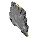 VSSC6TRGDT24VAC/DC10kA Odgromnik (sieci przesyłu danych/technologia MCR), Ochrona przeciwprzepięciowa, MSR, Cyfrowe, Liczba sygnałów: 1, AC/DC, 24 V, 34 V, 12 A, Zacisk /10szt./ 1064870000 WEIDMÜLLER