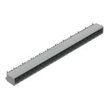 MCS-MIDI Classic wtyk 22-bieg. czarny raster 5 mm /50szt./ WAGO