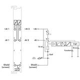 2-kanałowy moduł wejść analogowych