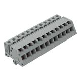 MCS-MIDI Classic gniazdo kątowe 12-bieg. szare raster 5 mm /25szt./ WAGO